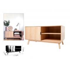 Meuble TV Flip 100 x 40 x H 50 cm