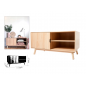 Meuble TV Flip 100 x 40 x H 50 cm