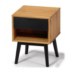 TABLE CHEVET LP Home NERUK 40 x 40 x H 52 cm