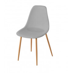CHAISE Gris Scandinave  45 x 48 x 85 cm