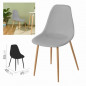 CHAISE Gris Scandinave  45 x 48 x 85 cm