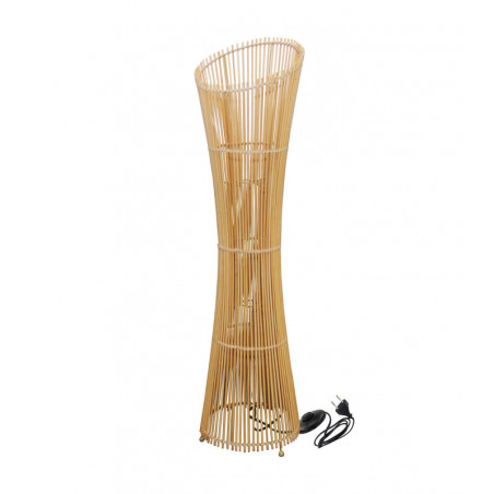 LAMPADAIRE BAMBOU Diam 25 x H100 cm