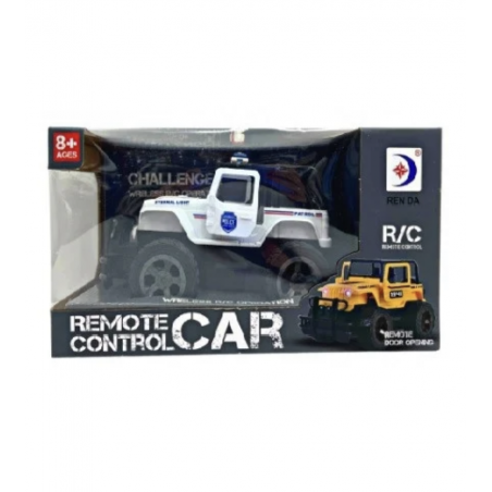 Voiture jeep radiocommandée pour enfants, lumière RD138