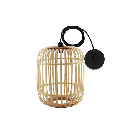 LAMPE BAMBOU Diam 28 x H26 cm