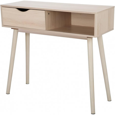 CONSOLE LP Home TABLE  AVEC TIROIR 80 x 30 x H 72 cm